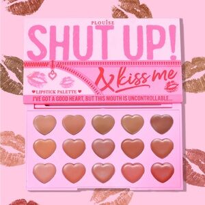 NEW PLOUISE “Shut Up & Kiss Me” Lipstick Palette